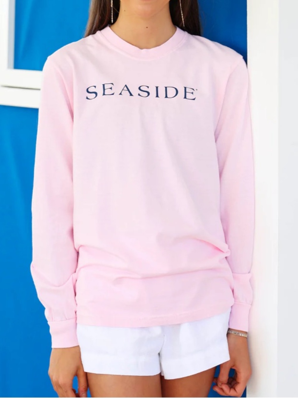 Long Sleeve Seaside Tee Shirt